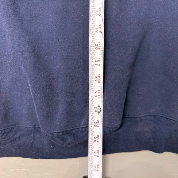 Vintage United Kingdom Sweatshirt Blue Great Britain Royal Crest 90s Medium - Picture 6 of 6